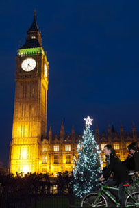 The London Christmas Lights Bike Tour